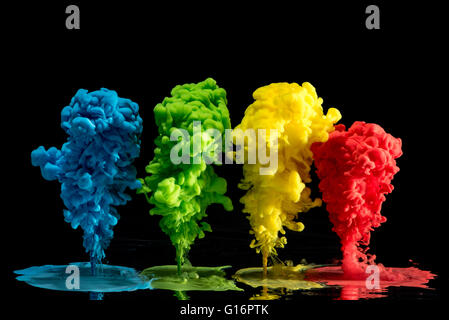 Farbe cloud Stockfoto