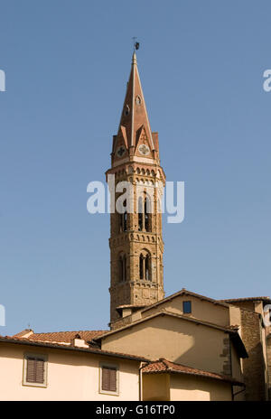 Badia Fiorentina Kirche, Florenz, Italien Stockfoto