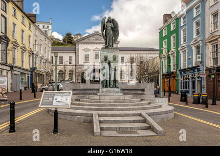 Luisitania Friedensdenkmal, im Stadt Zentrum von Cobh, County Cork, Munster, Provinz, Republik Irland, Europa. Stockfoto
