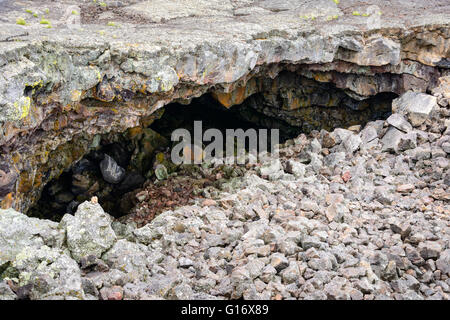 Krater des Moon Nationalmonument and Preserve Stockfoto