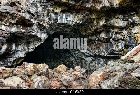 Krater des Moon Nationalmonument and Preserve Stockfoto