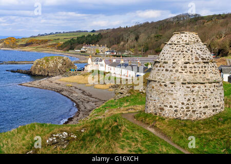 15. Jahrhundert Taubenschlag von Dunure Castle Ruins, Dunure, South Ayrshire, Schottland, UK Model Release: Nein Property Release: Nein. Stockfoto