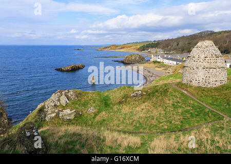 15. Jahrhundert Taubenschlag von Dunure Castle Ruins, Dunure, South Ayrshire, Schottland, UK Model Release: Nein Property Release: Nein. Stockfoto