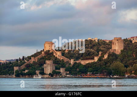 Westrumelischen Schloss (Rumeli Hisari) Stockfoto