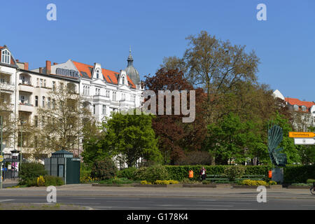 Altbauten, Bundesplatz, Wilmersdorf, Berlin, Deutschland Stockfoto