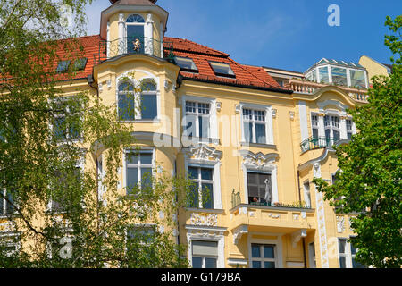 Altbau, Viktoria-Luise-Platz, Schöneberg, Berlin, Deutschland / Schöneberg Stockfoto