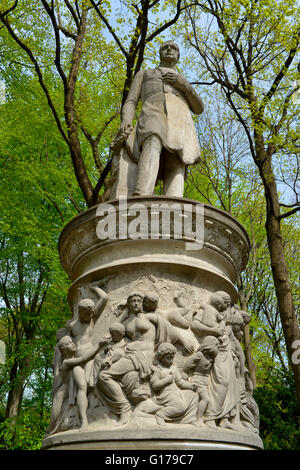 Denkmal Friedrich Wilhelm III., gröberen Tiergarten, Tiergarten, Berlin, Deutschland Stockfoto