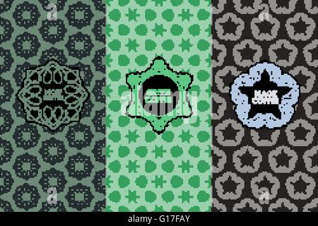 Vorlagensatz Verpackung Stock Vektor