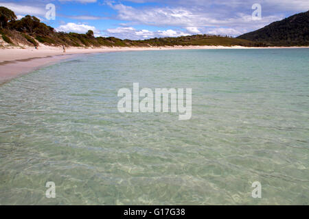 Wineglass Bay im Freycinet National Park Stockfoto