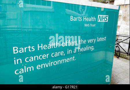 Bau Horten an die neue Maggie Centre, St. Barts Hospital fertiggestellt im Jahr 2017 London UK KATHY DEWITT Stockfoto