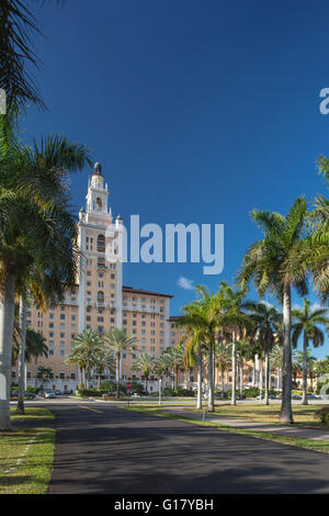 HISTORISCHES BILTMORE HOTEL (©SHULTZE & WEAVER 1926) CORAL GABLES MIAMI FLORIDA USA Stockfoto