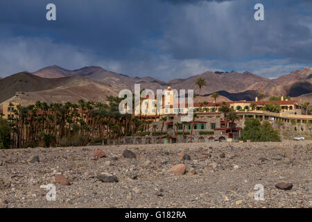 Furnace Creek Inn Resort in Furnace Creek, Death Valley Nationalpark, Kalifornien, USA Stockfoto