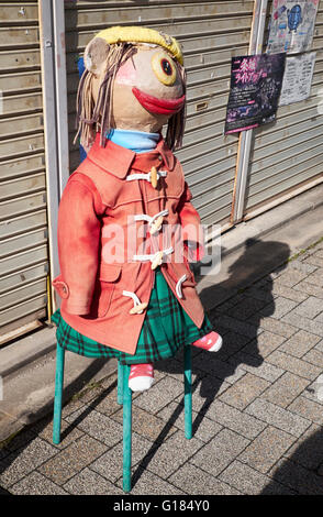 YOKAI, JAPANISCHE MONSTER, MODELL, SKULPTUR, KYOTO, JAPAN Stockfoto