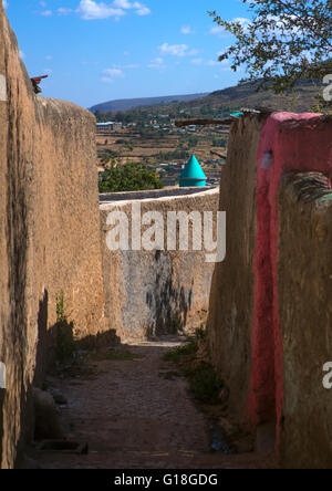 Gasse in der Altstadt, Harari Region Harar, Äthiopien Stockfoto