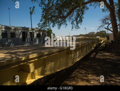 Neue chinesische Zug nach Dire Dawa, Äthiopien, Dschibuti, Dire Dawa region Stockfoto