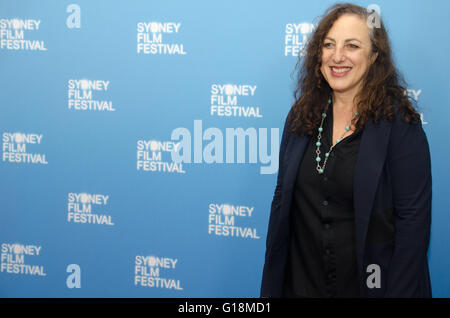 Sydney, Australien. 11. Mai 2016. Schauspieler und Filmemacher gesehen bei der 2016 Sydney Film Festival Programm starten am Zollhaus stattfand. Das Filmfestival soll ausgeführt werden vom 8. bis 19. Juni. Das Bild zeigt Mitzi Goldman. Bildnachweis: Mjmediabox Alamy Live News Stockfoto