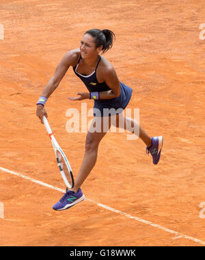 Heather Watson von G. Britain spielen Barbora Strycova Tschechien, BNL Tennis Internationals, Foro Italico, Rom, 2016 Stockfoto