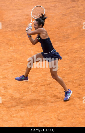 Heather Watson von G. Britain spielen Barbora Strycova Tschechien, BNL Tennis Internationals, Foro Italico, Rom, 2016 Stockfoto