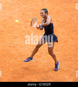 Heather Watson von G. Britain spielen Barbora Strycova Tschechien, BNL Tennis Internationals, Foro Italico, Rom, 2016 Stockfoto