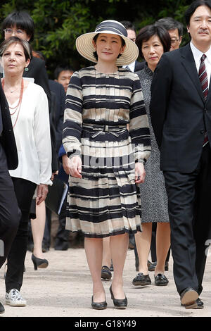 Rom 11. Mai 2016. Prinz und Prinzessin Akishino von Japan besuchen den Kaiserforen. Foto Samantha Zucchi Insidefoto Stockfoto