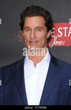 Beverly Hills, CA, USA. 1. März 2016. Am 11. Mai 2016 - Beverly Hills, Kalifornien - Matthew McConaughey. Foto rufen für STX Entertainment '' freie Zustand von Jones'' statt im Four Seasons Hotel. Bildnachweis: Birdie Thompson/AdMedia © Birdie Thompson/AdMedia/ZUMA Draht/Alamy Live-Nachrichten Stockfoto