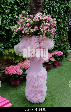 Girona Blumenfest 2016, Temps de Flors, Katalonien, Spanien Stockfoto