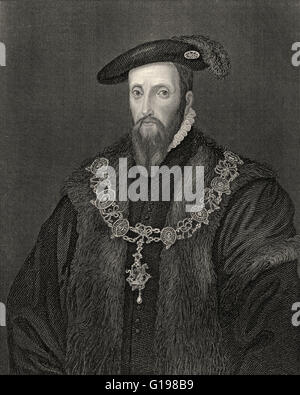 Edward Seymour, 1. Herzog von Somerset, KG, c. 1500-1552, Bruder der Königin Jane Seymour, Lord Protector von England Stockfoto