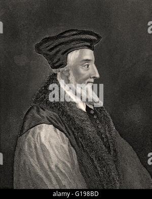 Hugh Latimer, c. 1487-1555, Bischof von Worcester Stockfoto