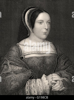 Margaret Tudor, 1489-1541, Queen of Scots von 1503 bis 1513 als Ehefrau von König James IV von Schottland Stockfoto