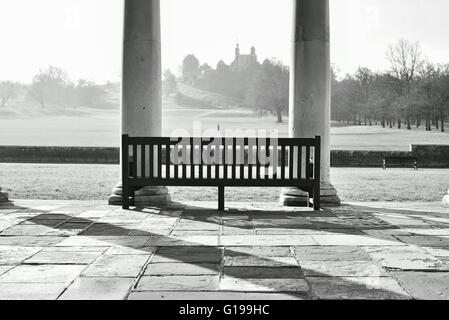 LONDON - 22. März 2016. UNESCO-Weltkulturerbe, Heimat des Royal Greenwich Observatory und das National Maritime Museum. Stockfoto