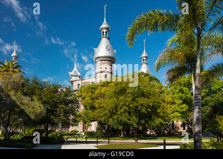 Henry B. Werk Museum - ursprünglich, die Tampa Bay Hotel (b. 1891) auf dem Campus der Universität von Tampa, Tampa, Florida, USA Stockfoto