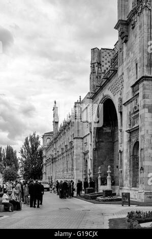 Kloster San Marcos Museum und Kirche. Kastilien und Leon, Spanien, Europa. Stockfoto