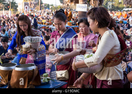 Das Lunag-Festival in Vientiane, Laos Stockfoto