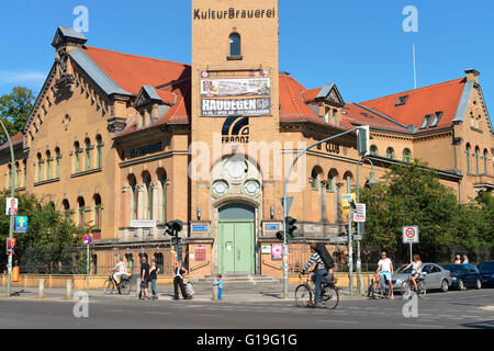 Frannz Club, Kulturbrauerei, Schönhauser Allee, Prenzlauer Berg, Berlin, Deutschland / Schönhauser Allee Stockfoto