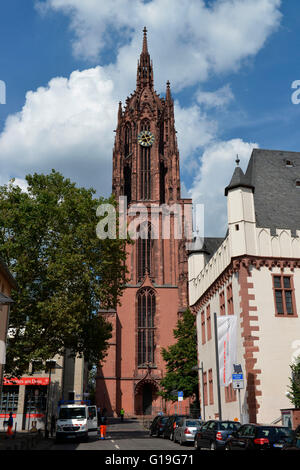 Kaiserdom St. Bartholomäus, Kaiserdom, Domplatz, Frankfurt am Main, Hessen, Deutschland Stockfoto