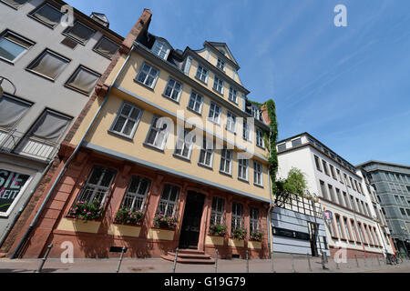 Goethehaus, Goethe-Haus, Grosser Hirschgraben, Frankfurt am Main, Hessen, Deutschland Stockfoto