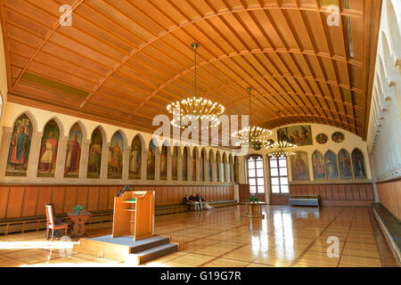 Kaisersaal, Kaiser Saal, Rathaus Römer, Frankfurt am Main, Hessen, Deutschland / Römer Stockfoto