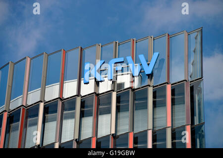 KFW, Kreditanstalt Pelz Förderinstitut, Zeppelinallee, Frankfurt Am Main, Hessen, Deutschland Stockfoto