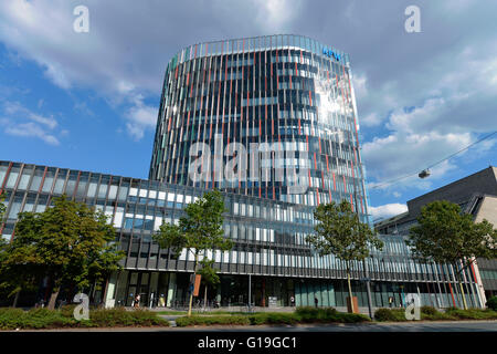 KFW, Kreditanstalt Pelz Förderinstitut, Zeppelinallee, Frankfurt Am Main, Hessen, Deutschland Stockfoto