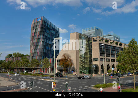 KFW, Kreditanstalt Pelz Förderinstitut, Bockenheimer Landstraße, Zeppelinallee, Frankfurt Am Main, Hessen, Deutschland Stockfoto