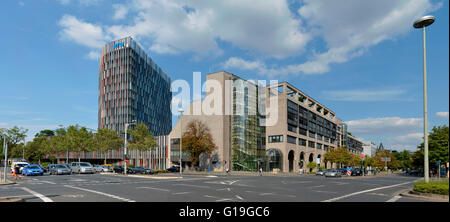 KFW, Kreditanstalt Pelz Förderinstitut, Bockenheimer Landstraße, Zeppelinallee, Frankfurt Am Main, Hessen, Deutschland Stockfoto