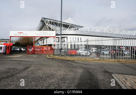 Ashton Gate Stadium, Stadion, Fußball, UK Stockfoto