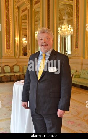 Falkland Krieg Veteran Simon Weston in Drapers Hall, City of London, London, England, UK Stockfoto