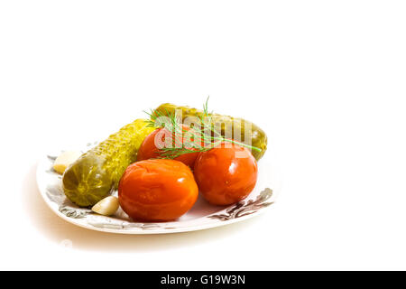 Das Thema auf weißem Hintergrund Stockfoto