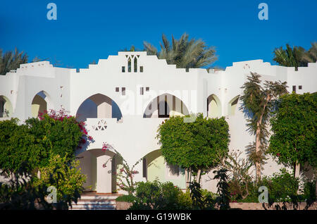 Strand des Luxushotels, Sharm el Sheikh, Ägypten Stockfoto