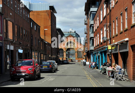 Northern Quarter, Manchester, Dienstag, 10. Mai 2016. Stockfoto
