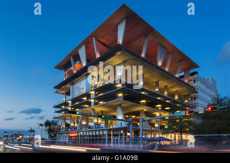 1111 LINCOLN ROAD MULTI LEVEL PARKPLATZ GARAGE (© HERZOG & DE MEURON 2010) SOUTH BEACH MIAMI BEACH FLORIDA USA Stockfoto