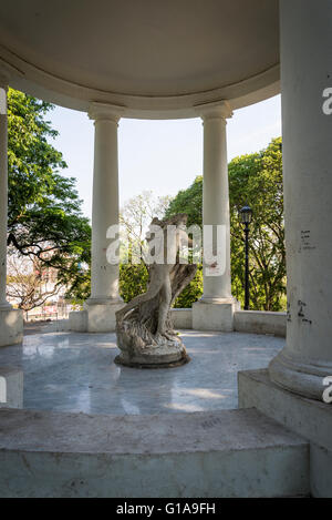 Pavillon, Lezama Park, San Telmo, Buenos Aires, Argentinien Stockfoto