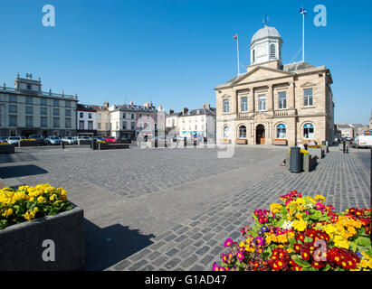 Kelso Rathaus Schottland - Stadthaus oder Rathaus, Touristeninformation und Standesamt für Hochzeiten Stockfoto