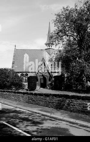 St. Marks ist eine schöne kleine Landkirche im Herzen der Stadt Dorf Dunham. Stockfoto